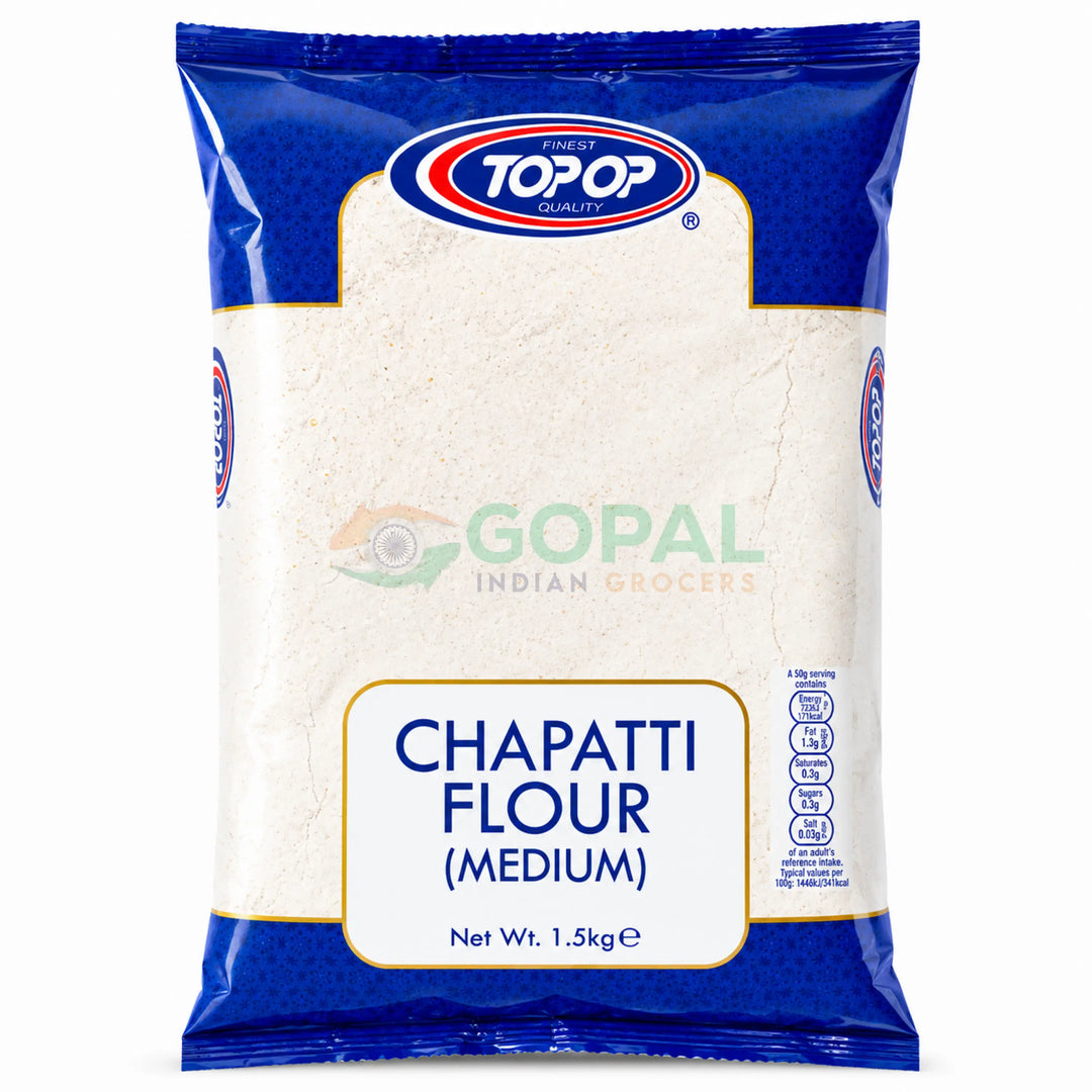 Top Op Chapatti Flour Medium 1.5Kg - Chappati Flour