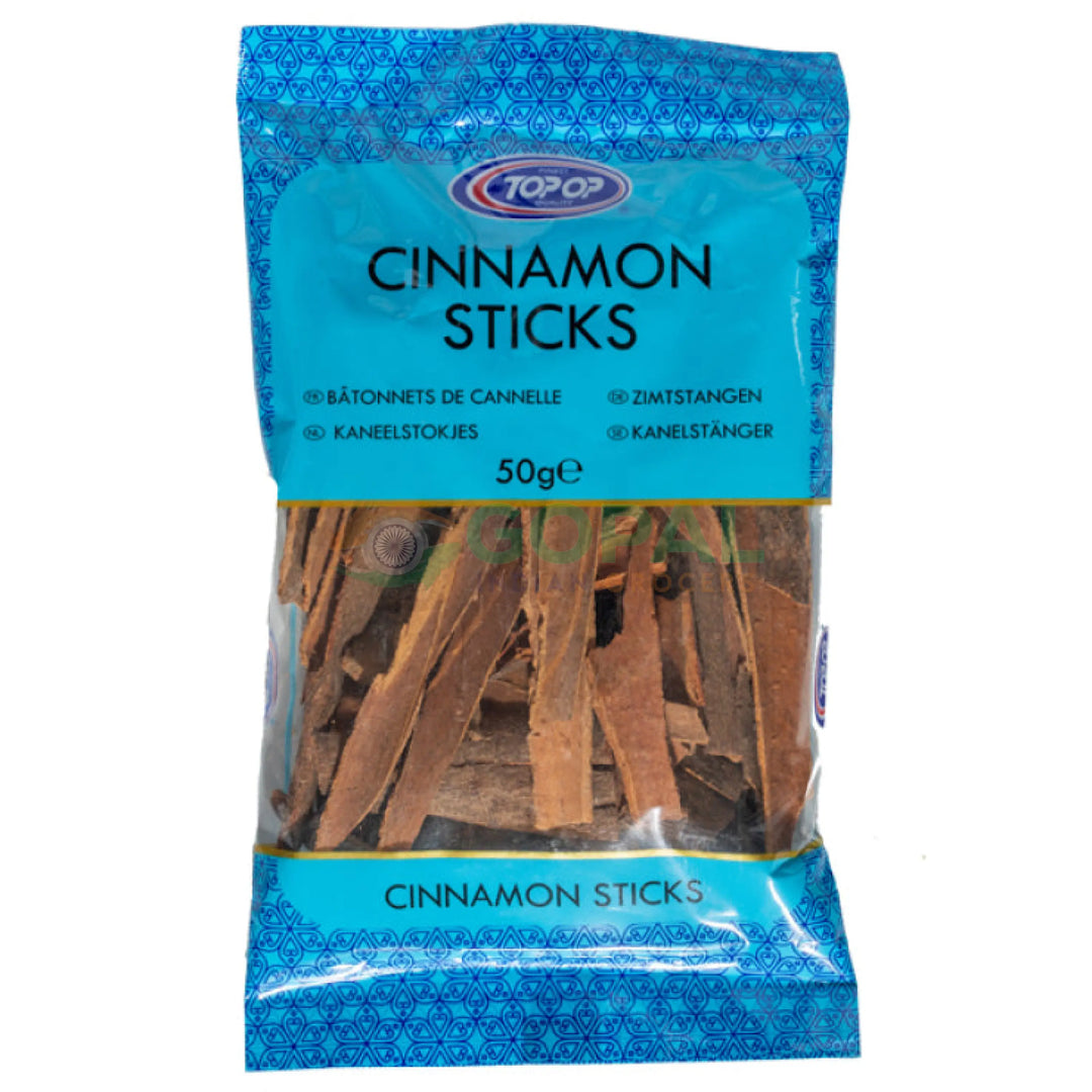 Top Op Cinnamon Sticks 50g - Whole Spices