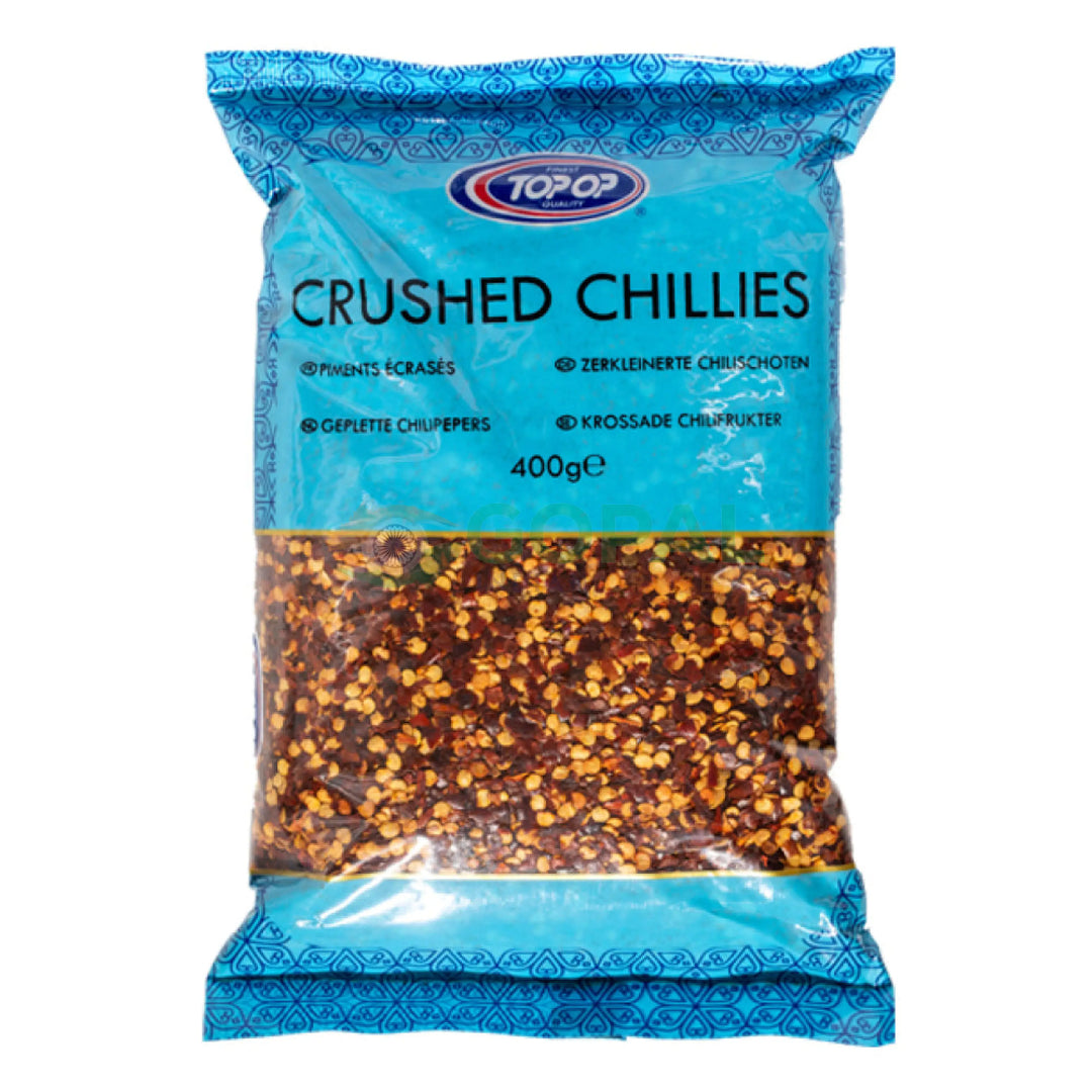 Top Op Crushed Chilli Flakes 400g - Ground Spices