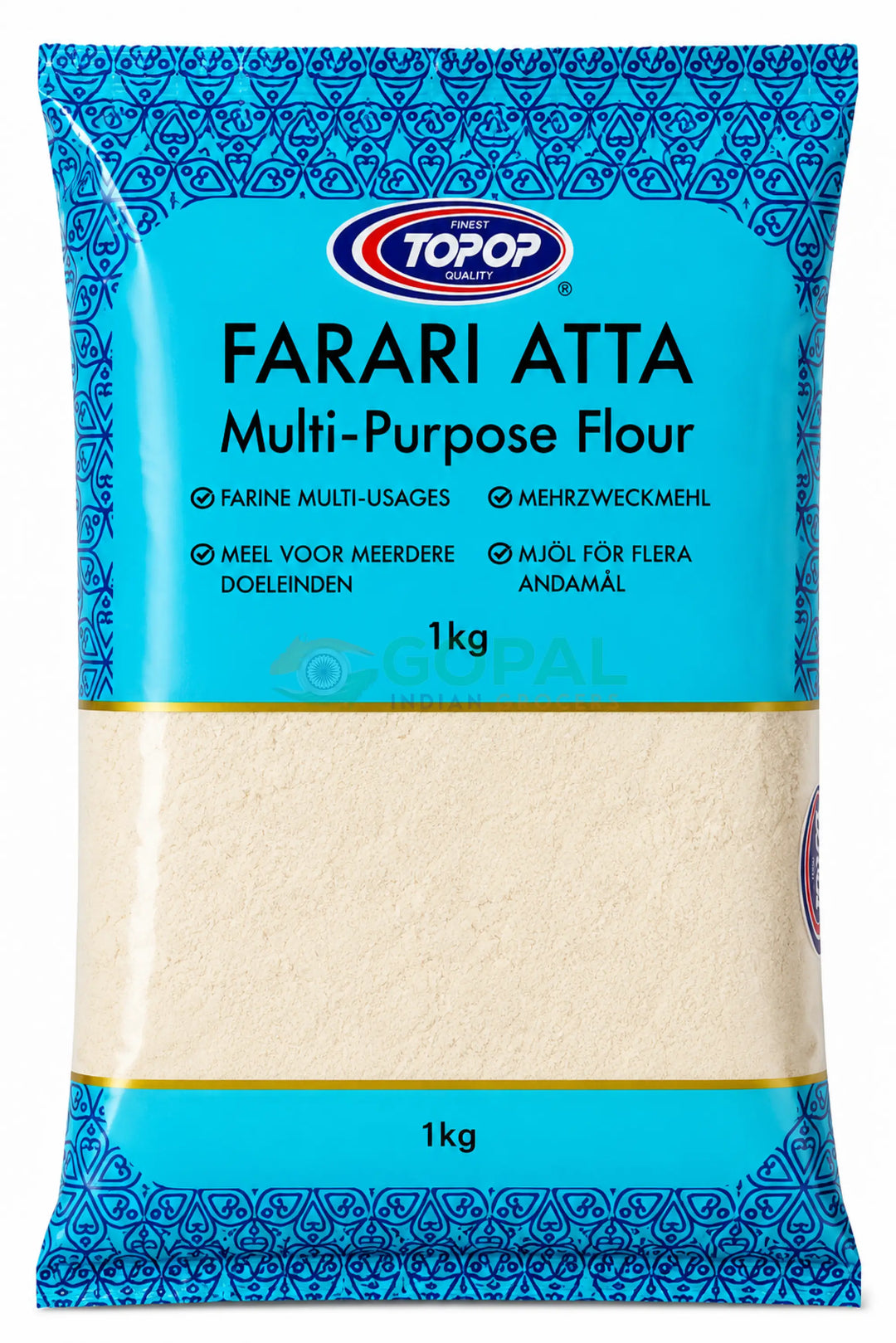 Top Op Farari Atta 1Kg - Farali Flour