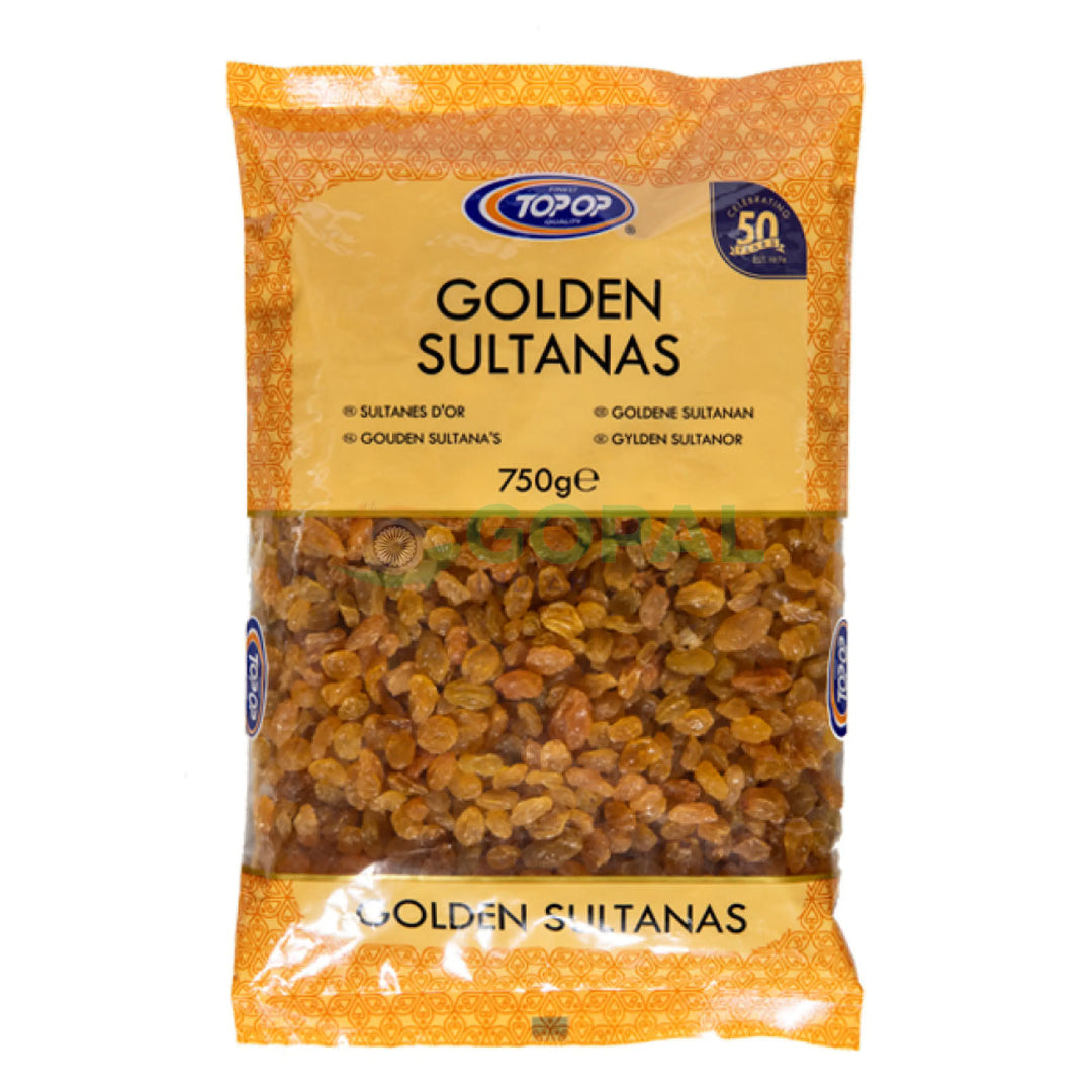 Top Op Golden Sultanas 750g - Dried Fruits