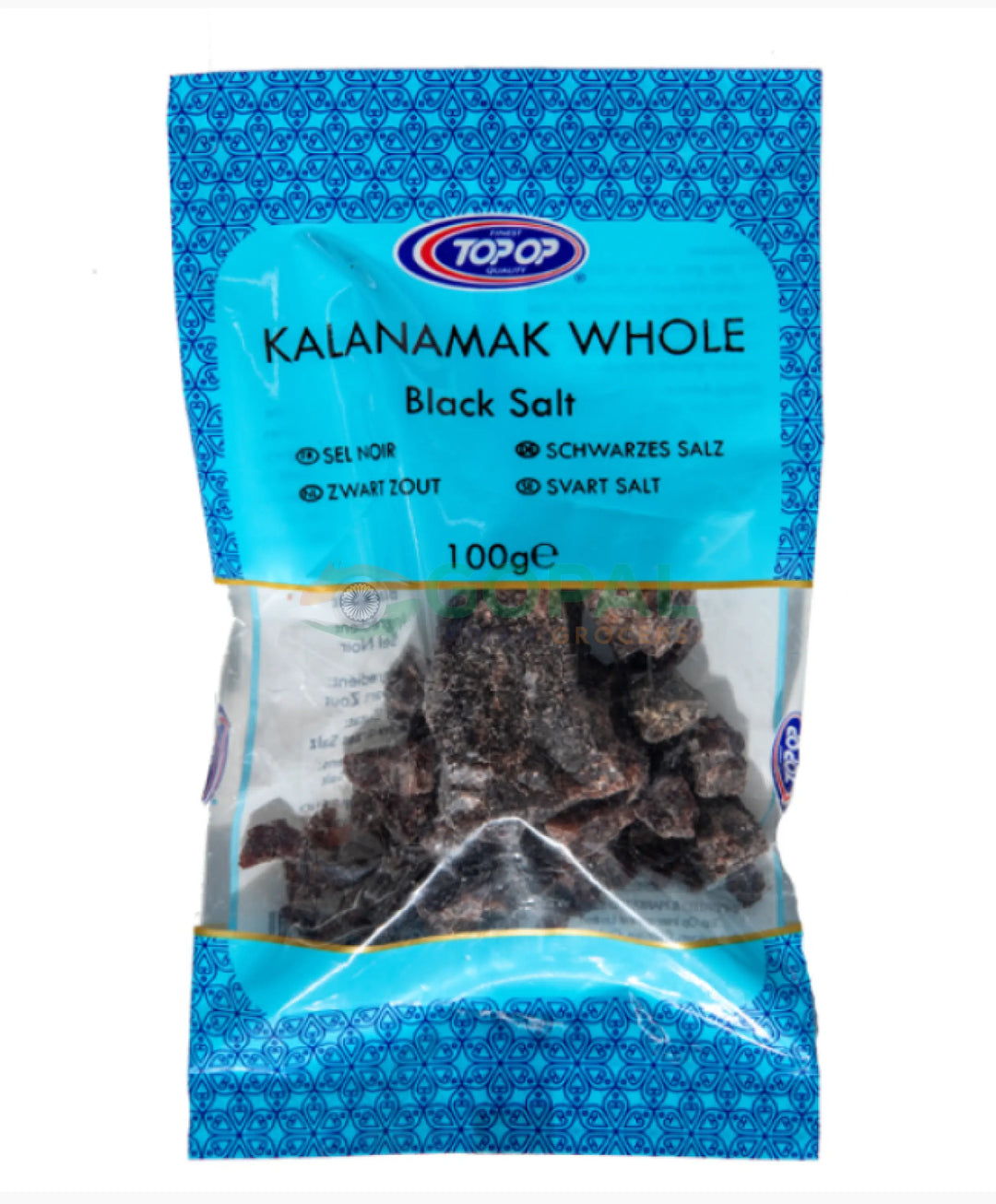 Top Op Kala Namak Whole 100g - Salt