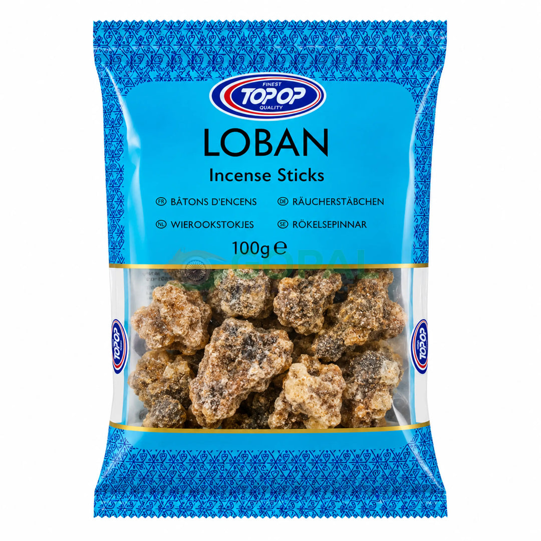 Top Op Loban Incense 100g - Pooja Essentials