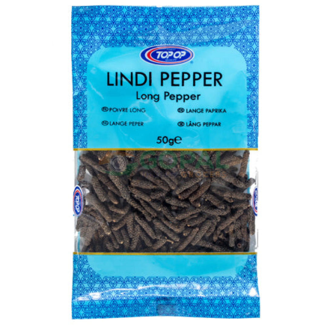 Top Op Long Pepper (Lindi Pepper) 50g - Whole Spices