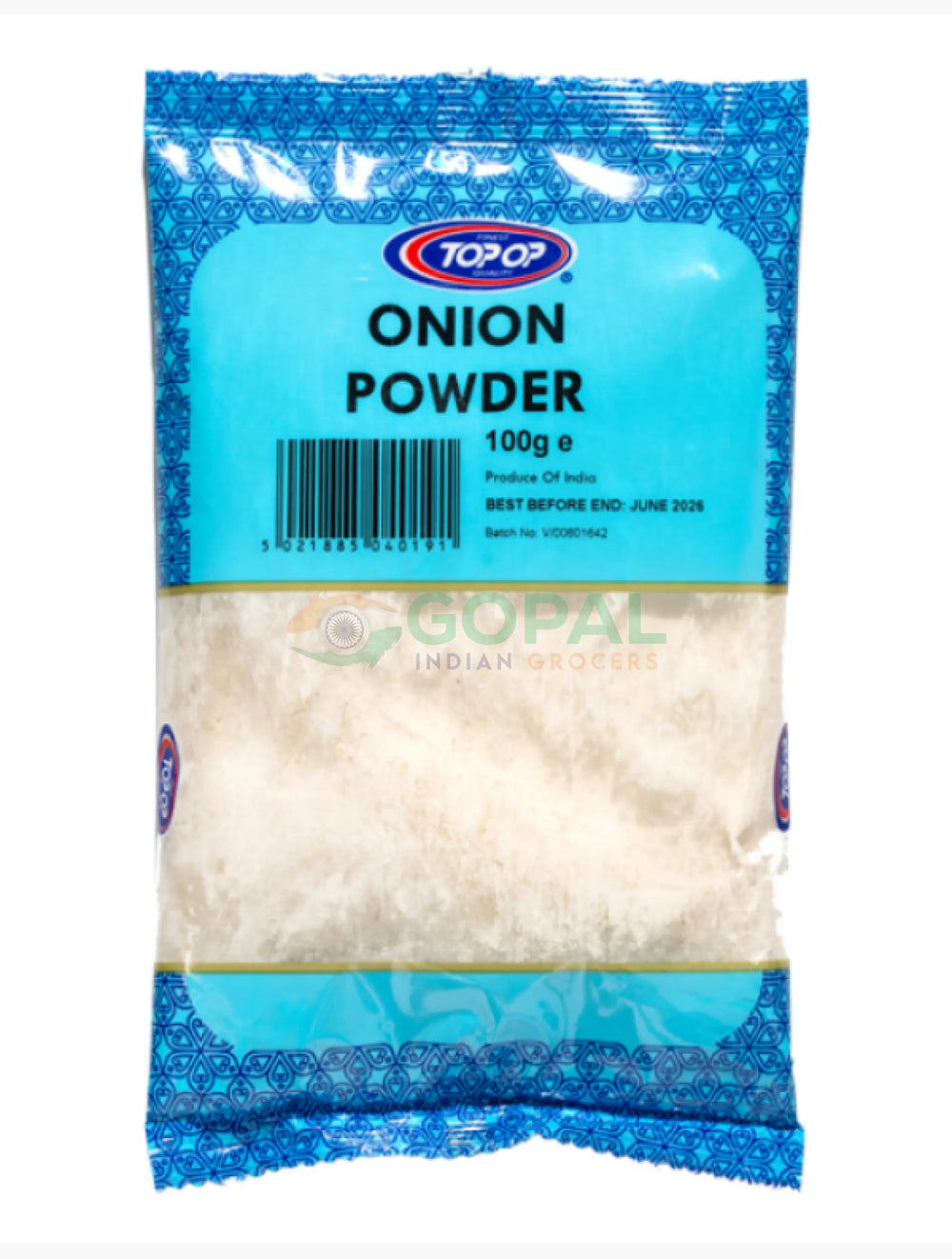Top Op Onion Powder 100g - Ground Spices