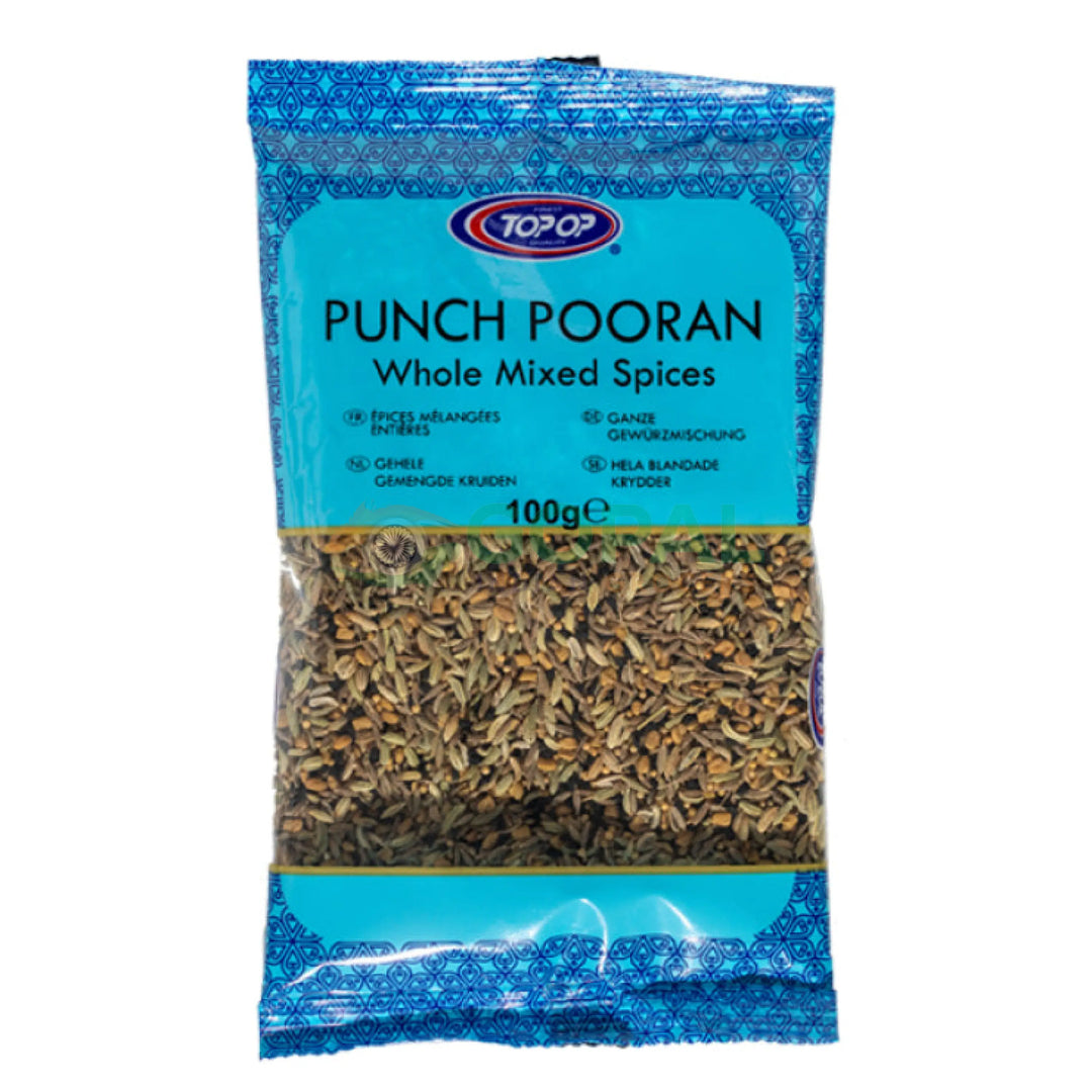 Top Op Punch Pooran 100g - Whole Spices
