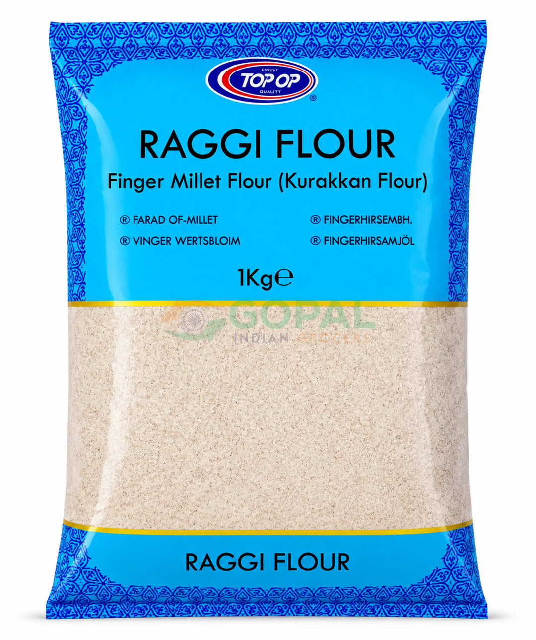 Top Op Raggi Flour (Finger Millet Flour) 1Kg - Other Flours