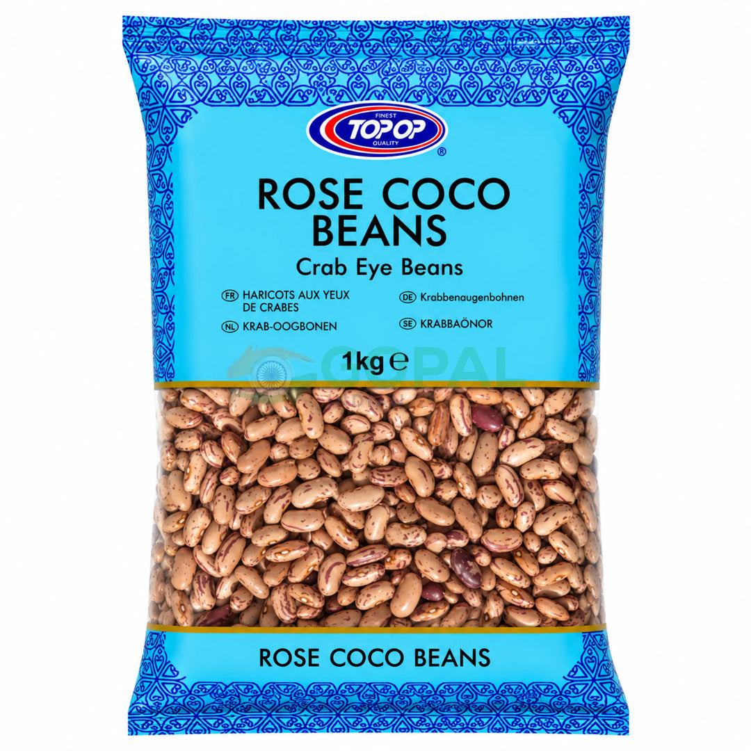 Top Op Rose Coco Beans 1kg - Beans & Peas