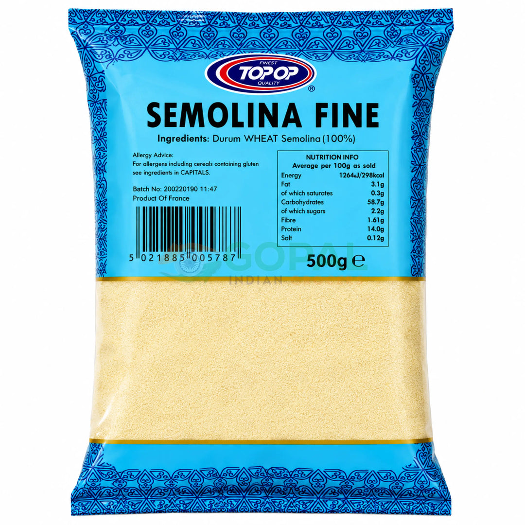 Top Op Semolina Fine 500g - Semolina