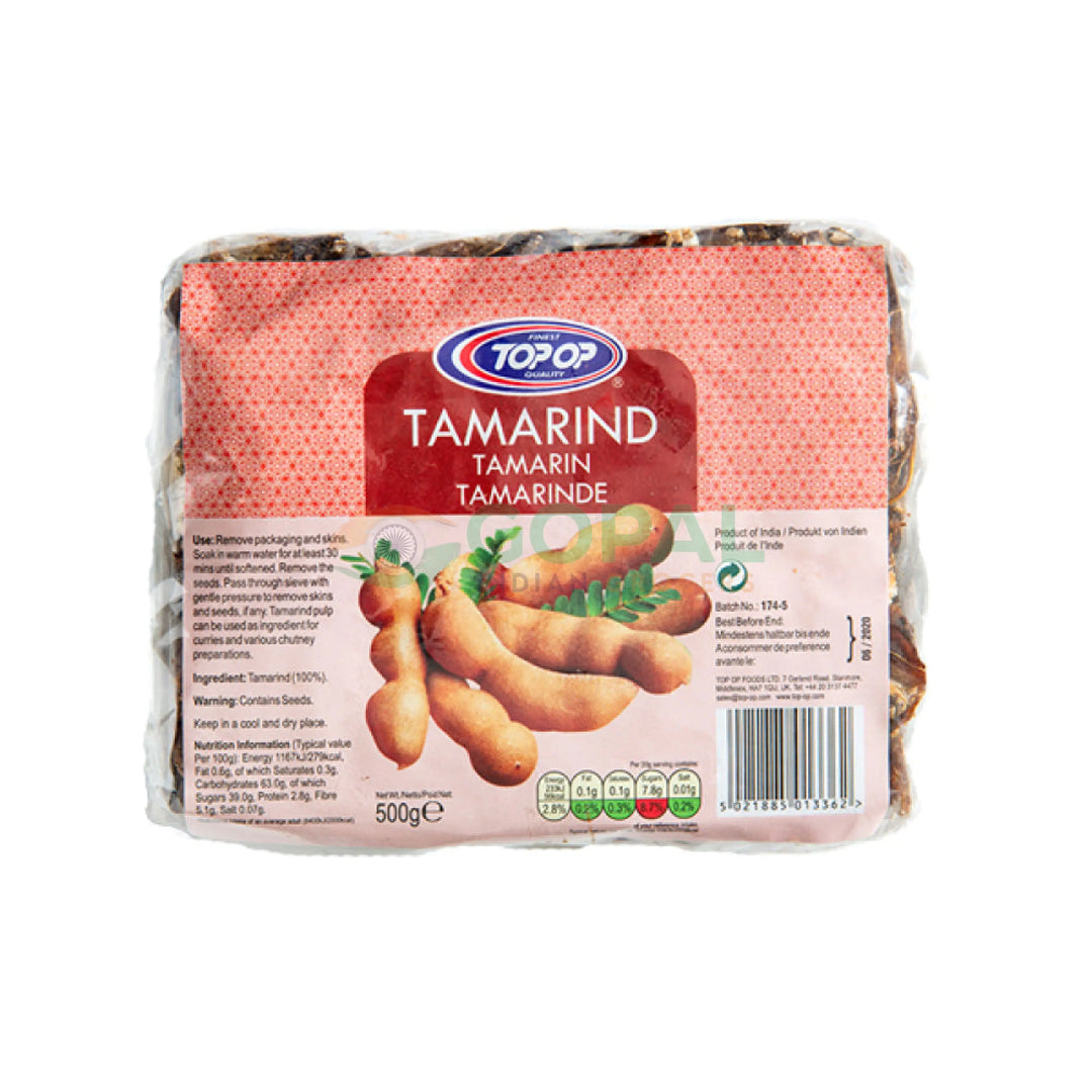 Top Op Tamarind Slab 500g - Dried Fruits