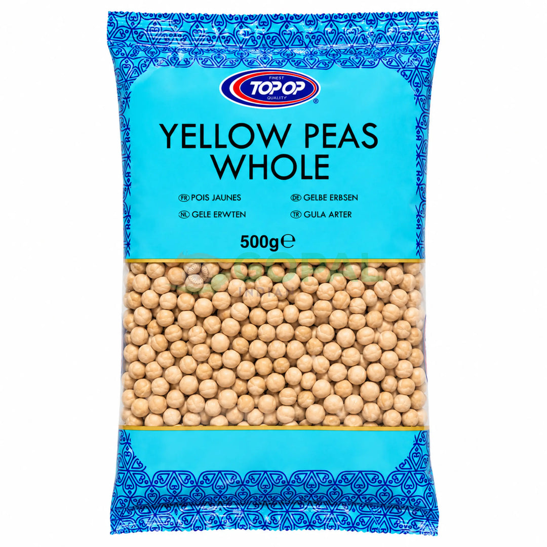 Top Op Yellow Peas Whole 500g - Beans & Peas