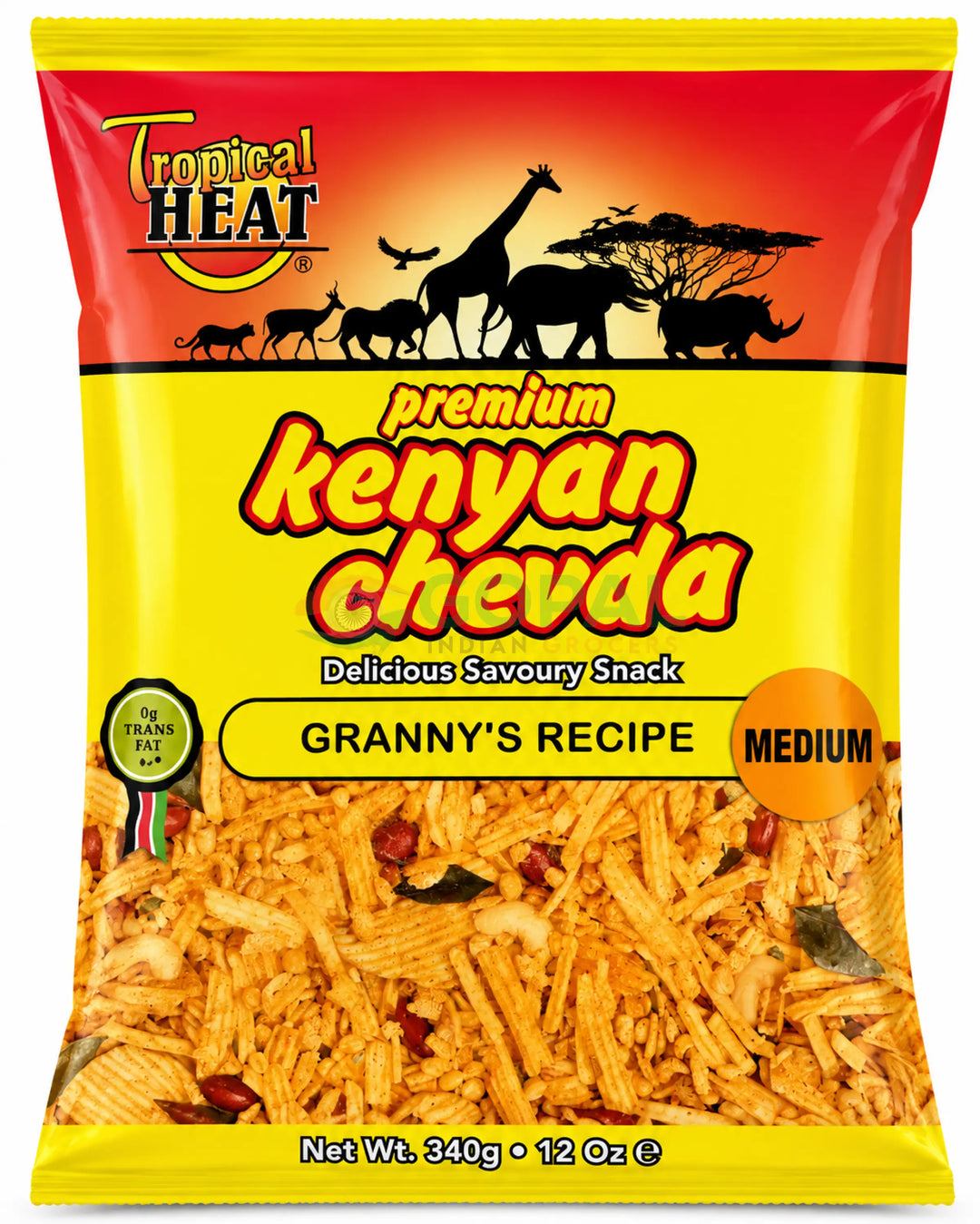 Tropical Heat Kenyan Chevda Granny’s Recipe 340g - Numkeen Mix