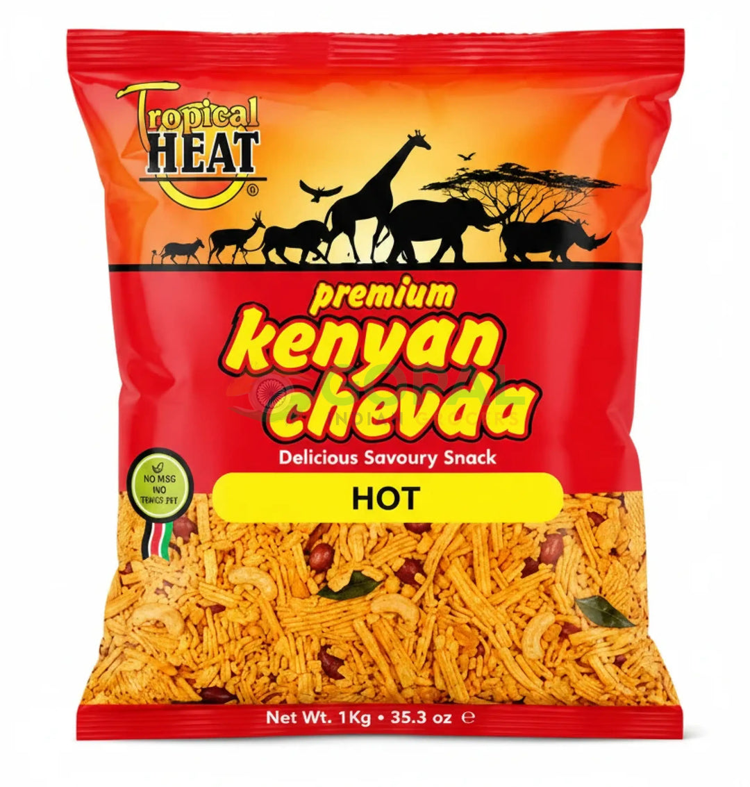 Tropical Heat Kenyan Chevda Hot 1kg - Numkeen Mix