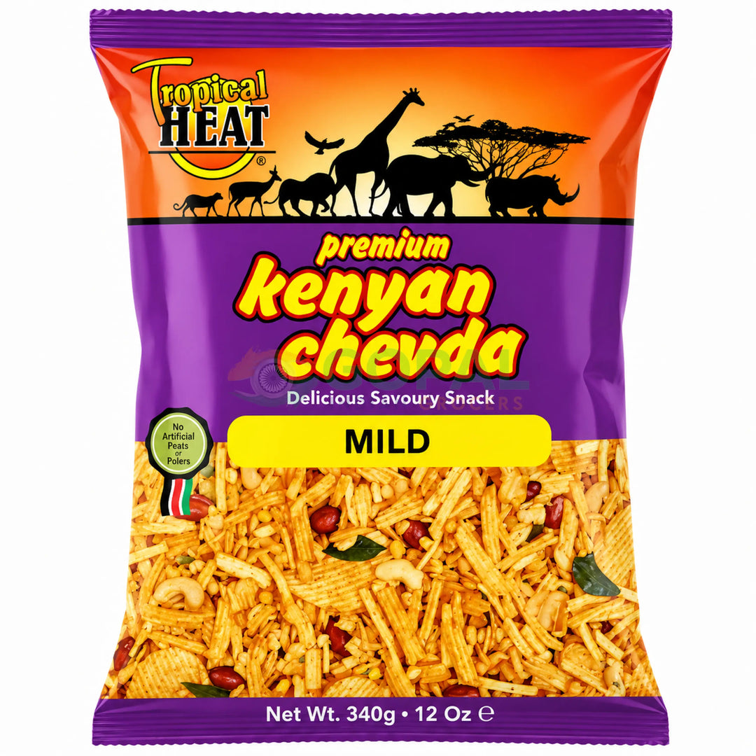 Tropical Heat Kenyan Chevda Mild 340g - Numkeen Mix