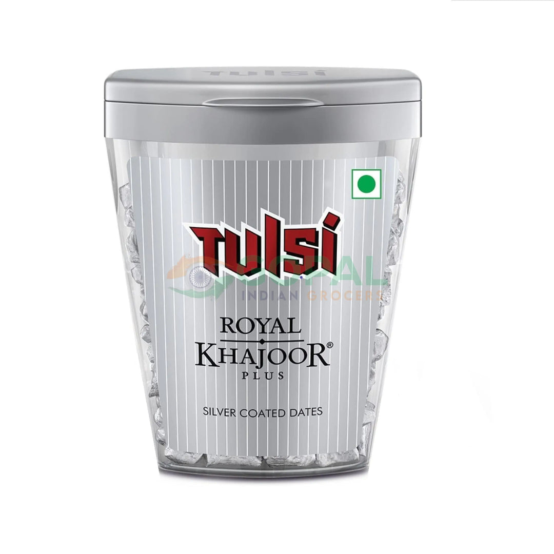 Tulsi Royal Khajoor (Silver Coated dates) - Dried Fruits