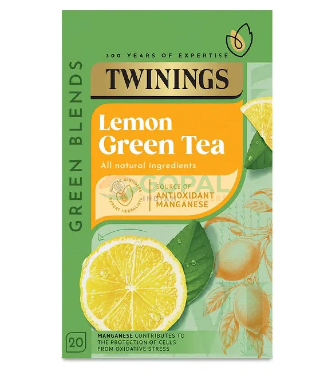 Twinings Lemon Green Tea 20 Bags - Tea