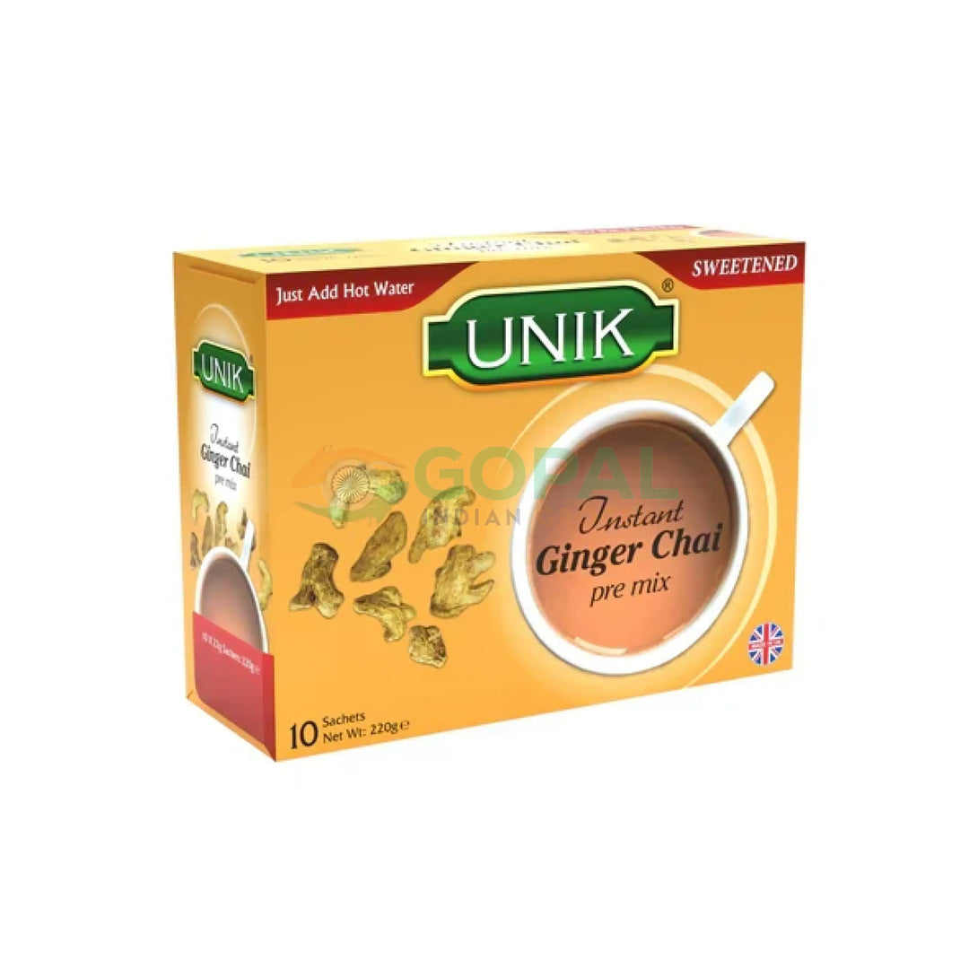 Unik Instant Ginger Chai Sweetened 220g - Tea