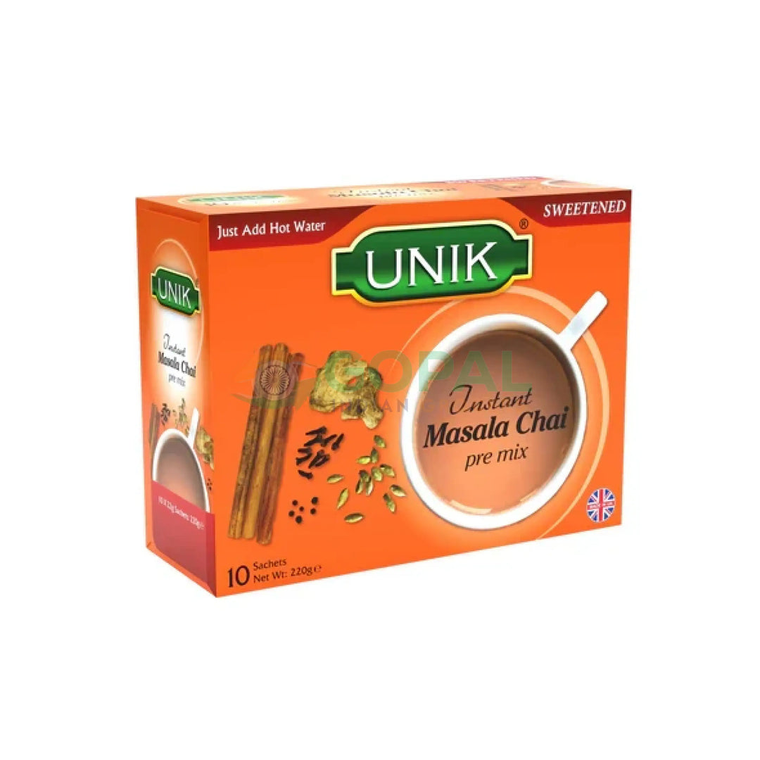 Unik Instant Masala Chai Sweetened 220g - Tea