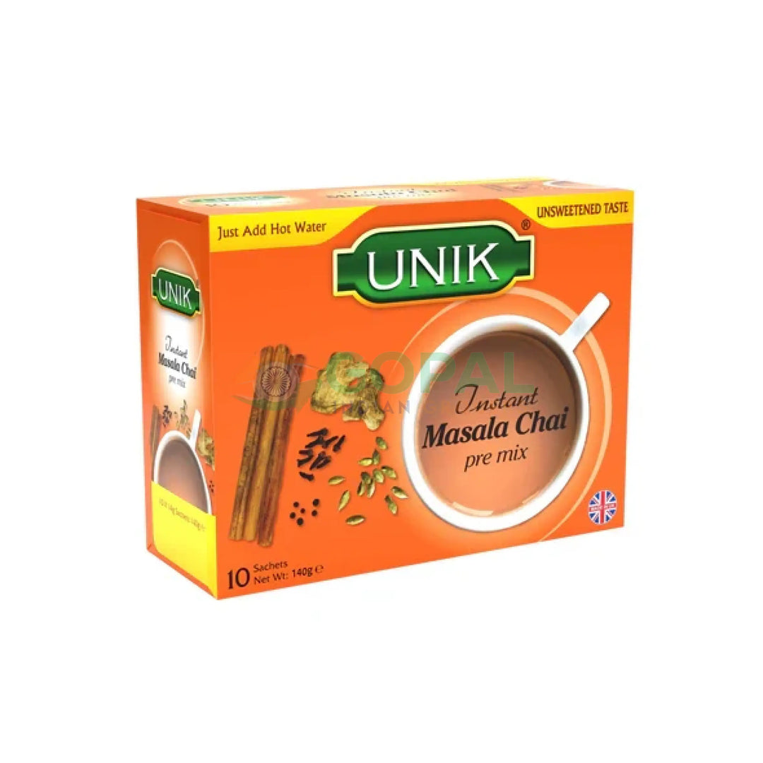 Unik Instant Masala Chai Unsweetened 140g - Tea