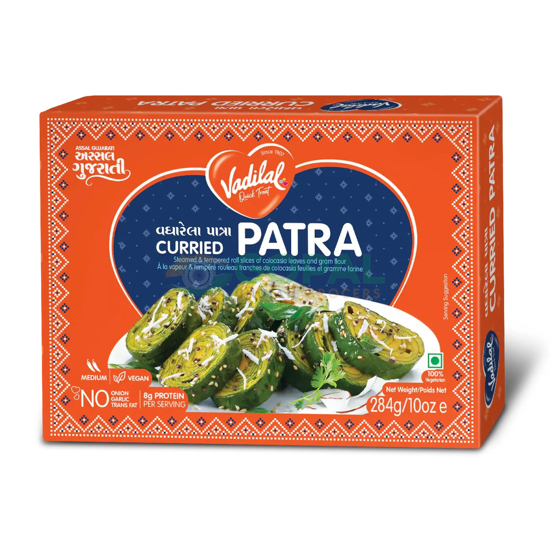 Vadilal Curried Patra 284g - Frozen Snacks