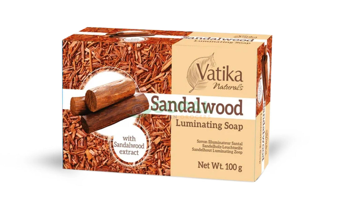 Vatika Naturals Sandalwood Luminating Soap 100g - Body Care