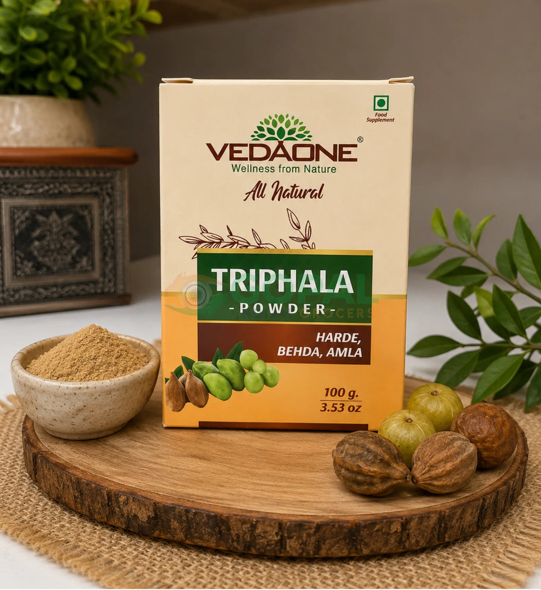 Vedaone Triphala Powder 100g - Health & Herbal Products