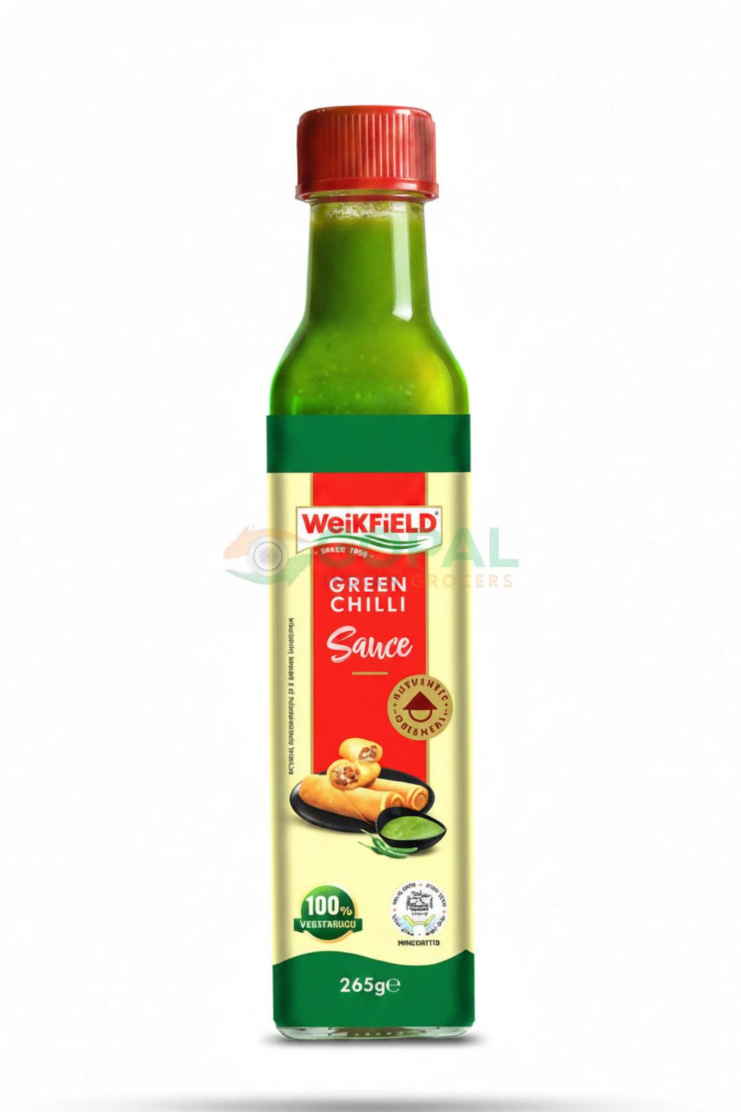 Weikfield Green Chilli Sauce 265gm - Sauces