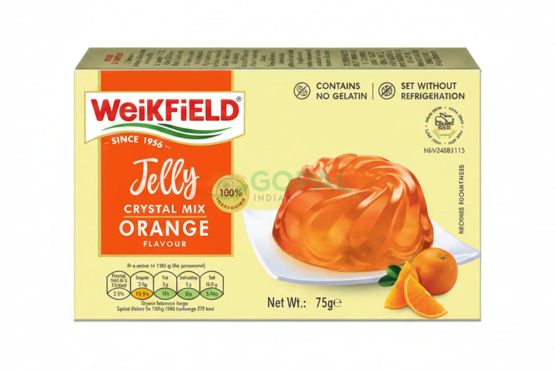 Weikfield Vegetarian Jelly Orange 75g - Jelly