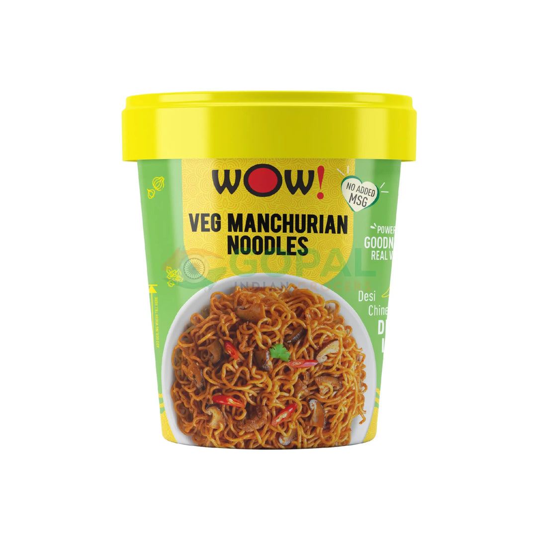 Wow Veg Manchurian Noodles 90g - Instant Meals
