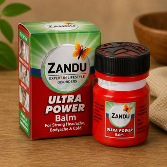 Zandu Ultra Power Balm 8g - Health & Herbal Products