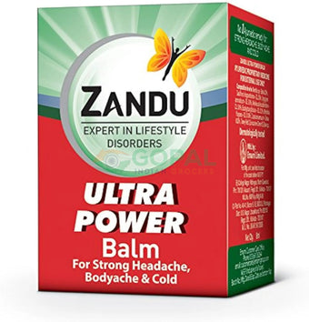 Zandu Ultra Power Balm 8g - Health & Herbal Products